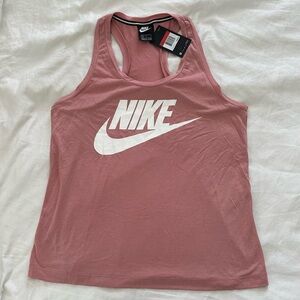 NWT Nike Women's Logo Racerback Tank Top - Pink